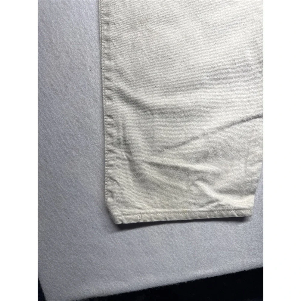 Levis Strauss White Jeans VTG 80/90s Leather Tab 549 42x32
